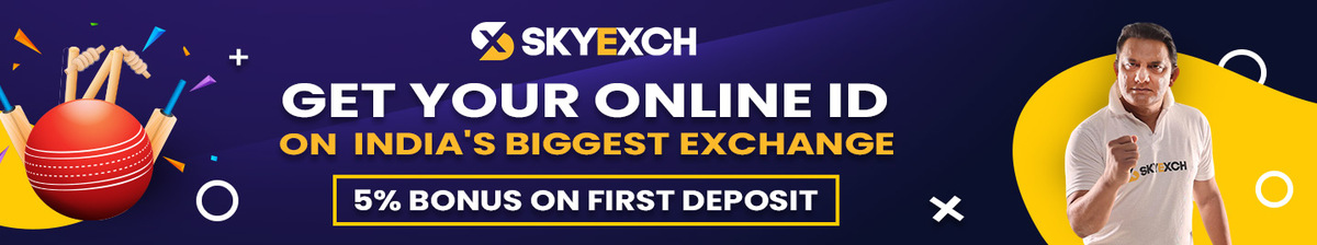 SkyExchange - Get Your Online ID on India's Biggest Exchange | 5% Bonus on First Deposit
